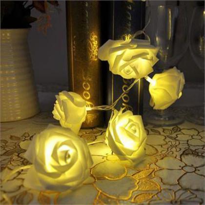 Rose Fairy Lights - 20 led