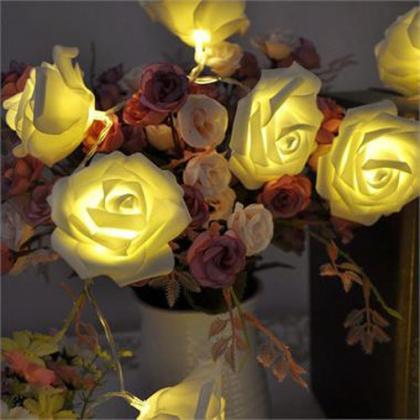 Rose Fairy Lights - 20 led
